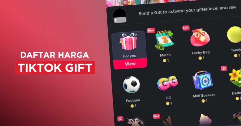 Daftar Harga Gift TikTok 2024 untuk Live dan Cara Belinya!