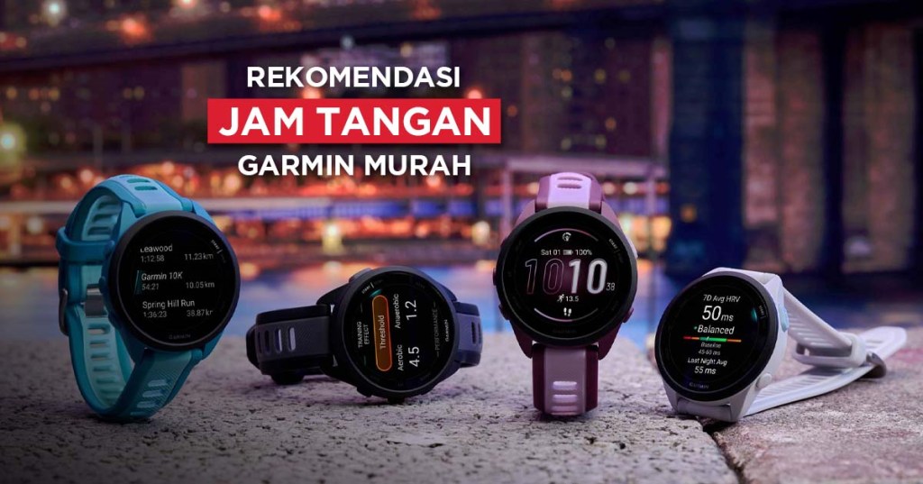 Daftar Harga Jam Tangan Garmin Murah sampai Populer 2024