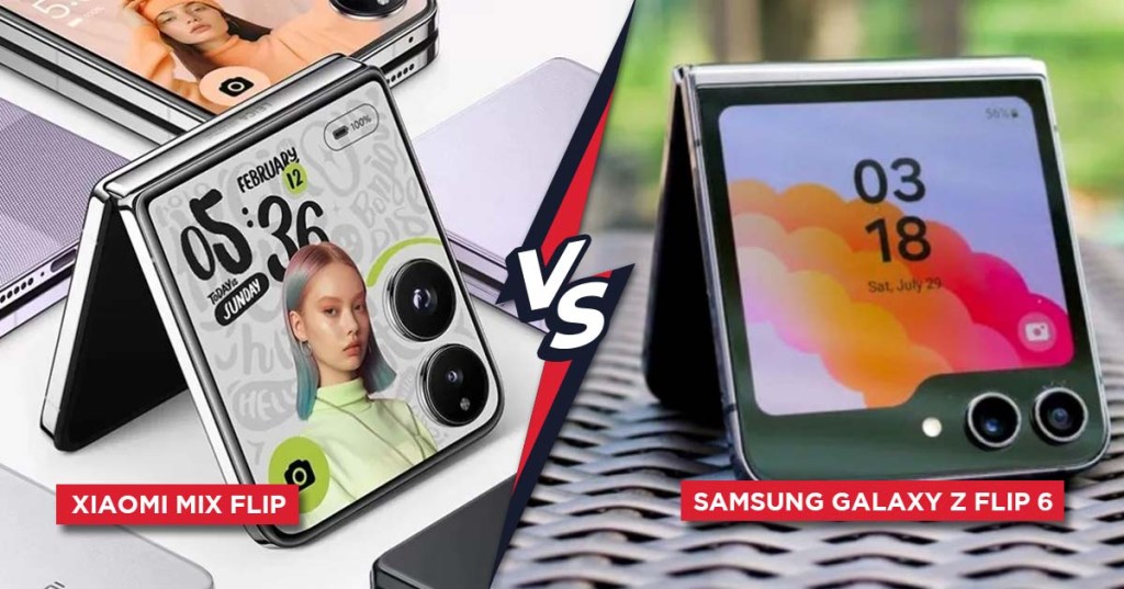 Perbandingan Xiaomi Mix Flip vs Samsung Galaxy Z&nbsp;Flip6