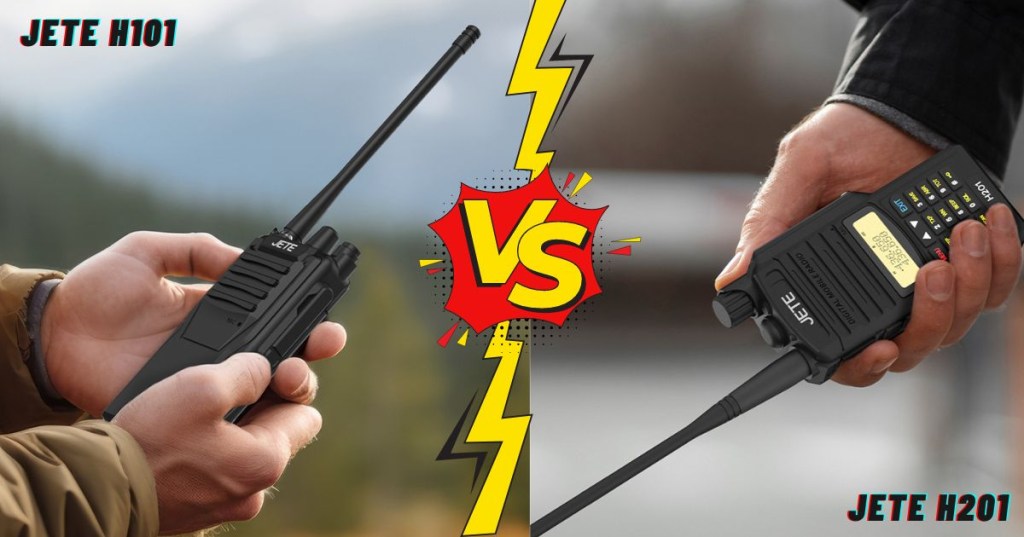 Spesifikasi Handy Talky JETE H101 vs H201, Apa&nbsp;Bedanya?