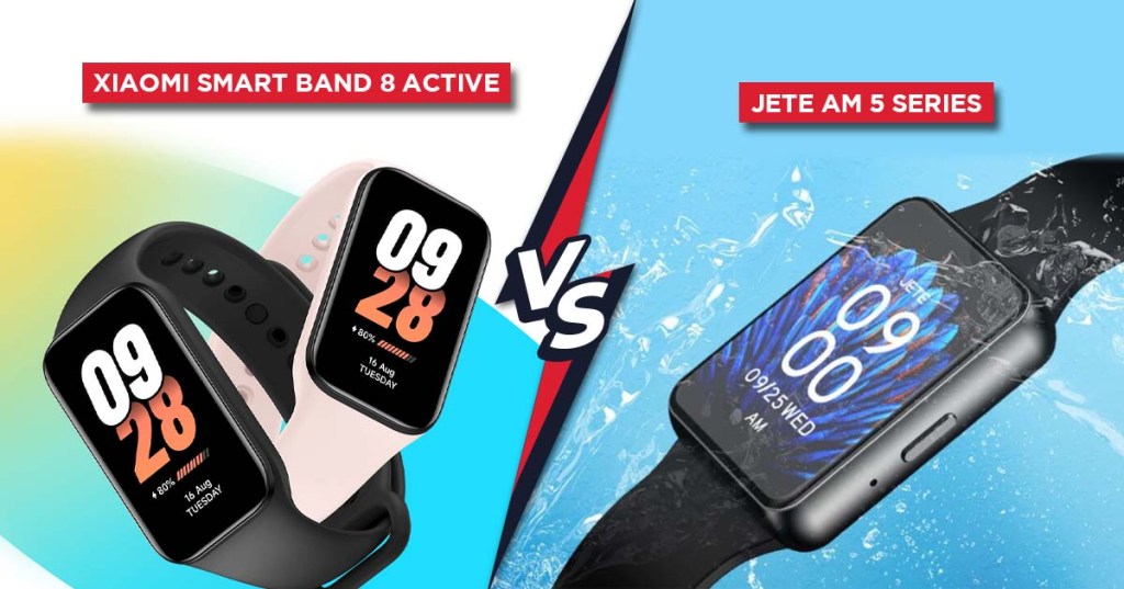 Xiaomi Smart Band 8 Active vs JETE AM5, Siapa&nbsp;Unggul?