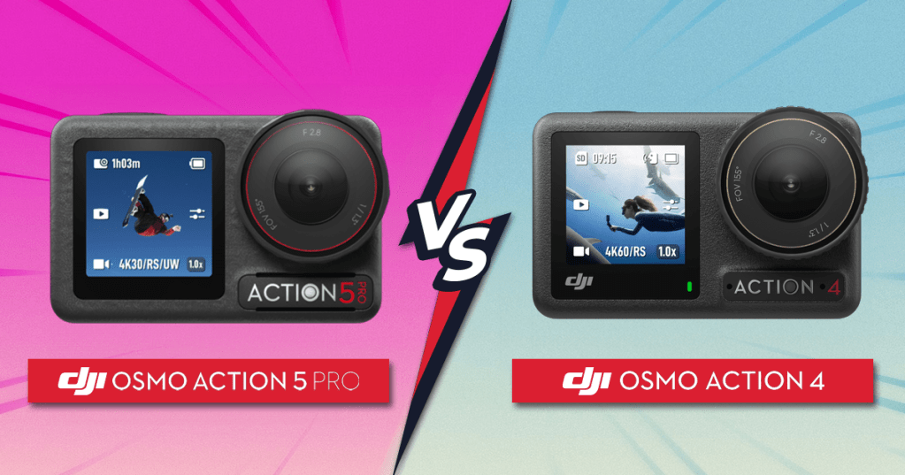 DJI Osmo Action 5 Pro vs DJI Osmo Action 4, Apa Saja&nbsp;Perbedaannya?