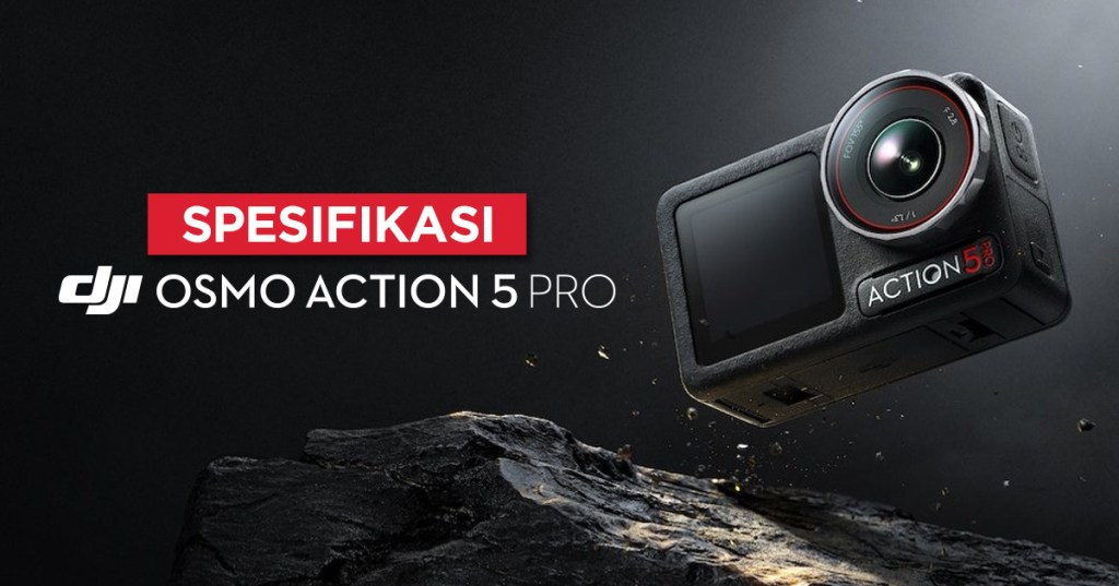 Spesifikasi DJI Action 5 Pro: Baterai Lebih Tangguh & Tahan&nbsp;Lama